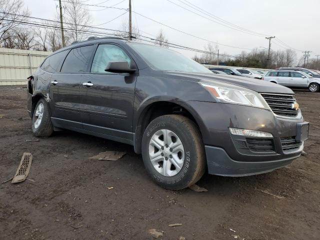 1GNKVFKD9FJ234788 - 2015 CHEVROLET TRAVERSE LS GRAY photo 4