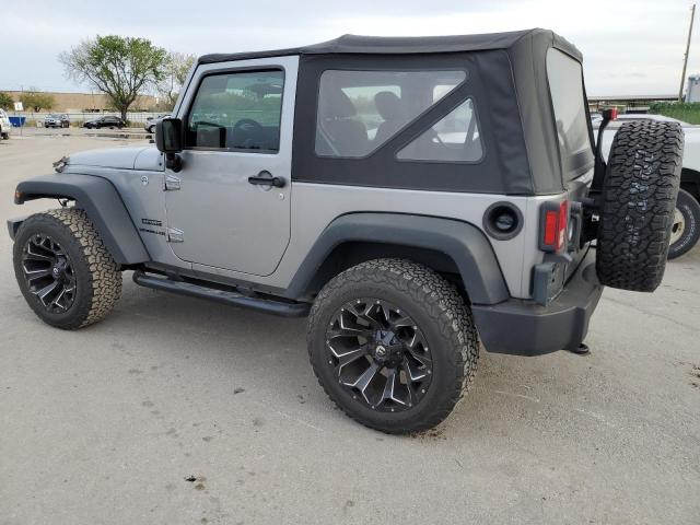 1C4AJWAG6GL182246 - 2016 JEEP WRANGLER SPORT SILVER photo 2