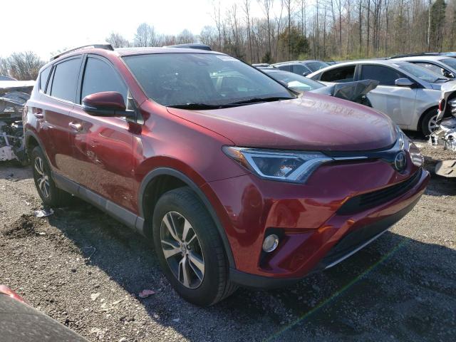 2T3WFREV4JW446733 - 2018 TOYOTA RAV4 ADVENTURE BURGUNDY photo 4