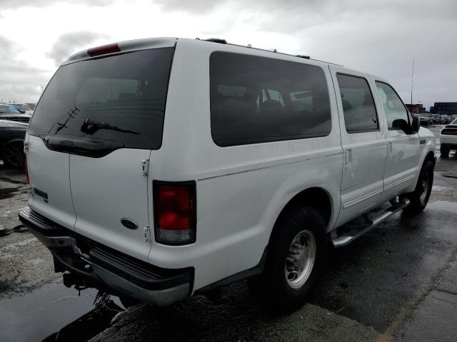 1FMNU40S6YEA46641 - 2000 FORD EXCURSION XLT WHITE photo 3