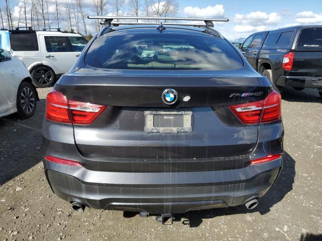 5UXXW7C50H0U25516 - 2017 BMW X4 XDRIVEM40I BLACK photo 6