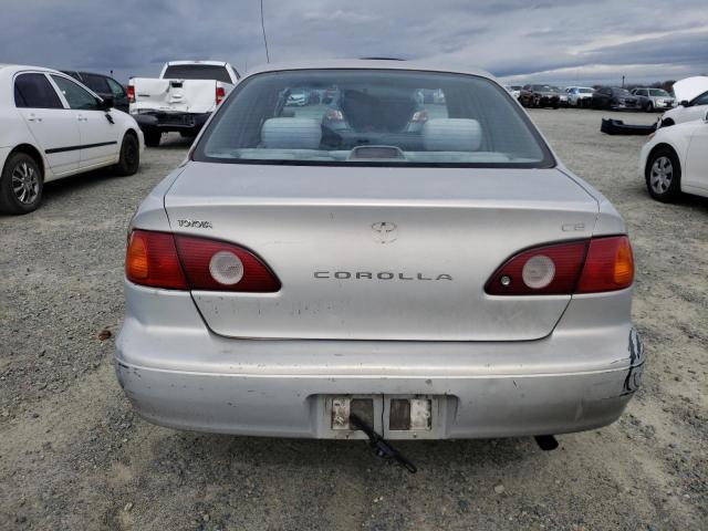 1NXBR12E81Z519610 - 2001 TOYOTA COROLLA CE GRAY photo 6