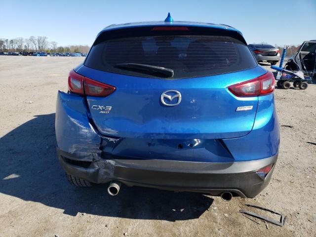 JM1DKFC78H0145631 - 2017 MAZDA CX-3 TOURING BLUE photo 6