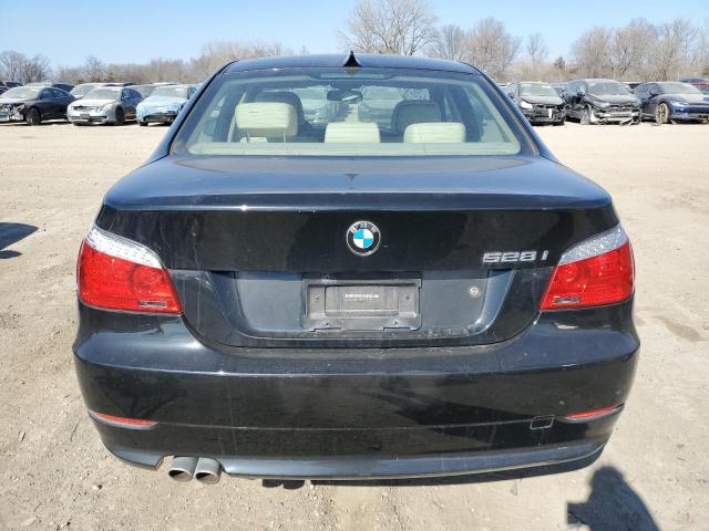 WBANV1C52AC388284 - 2010 BMW 528 XI BLACK photo 6