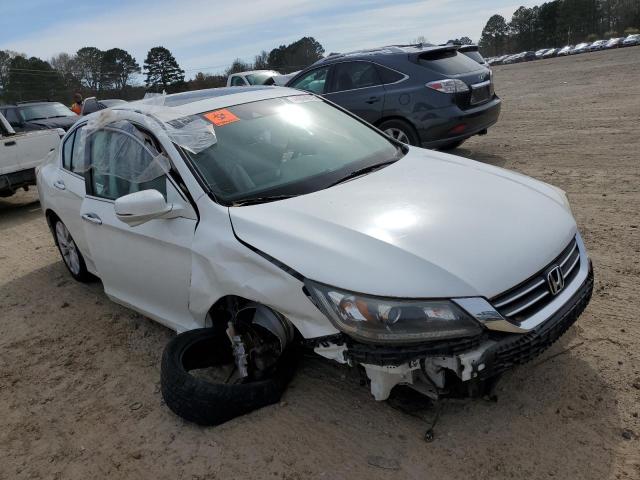 1HGCR2F8XDA280023 - 2013 HONDA ACCORD EXL WHITE photo 4