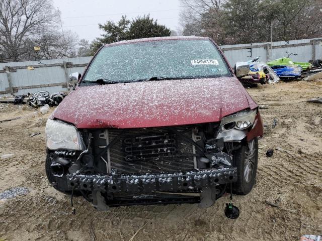 2C4RC1CG6DR541479 - 2013 CHRYSLER TOWN & COU TOURING L RED photo 5