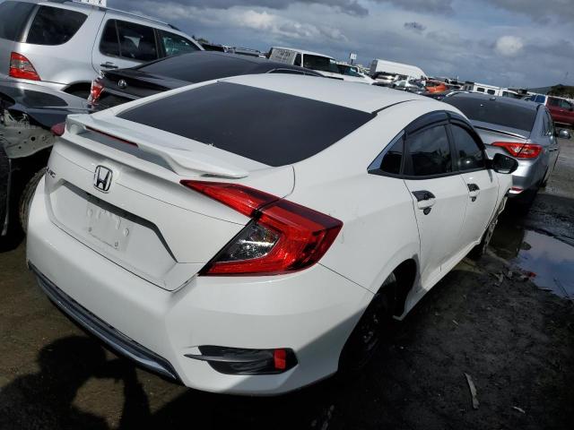 2HGFC2F61MH547936 - 2021 HONDA CIVIC LX WHITE photo 3