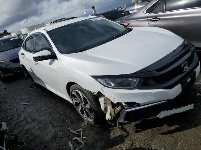 2HGFC2F61MH547936 - 2021 HONDA CIVIC LX WHITE photo 4