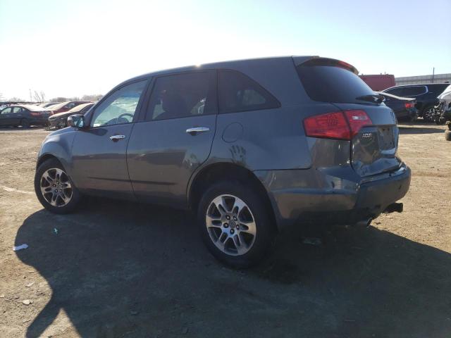 2HNYD28268H527115 - 2008 ACURA MDX GRAY photo 2