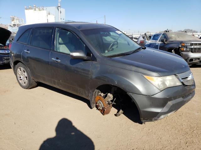 2HNYD28268H527115 - 2008 ACURA MDX GRAY photo 4