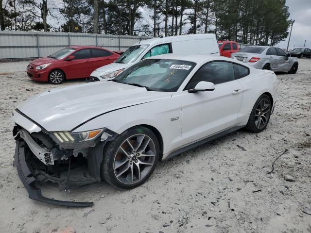 1FA6P8CF5F5423050 - 2015 FORD MUSTANG GT WHITE photo 1