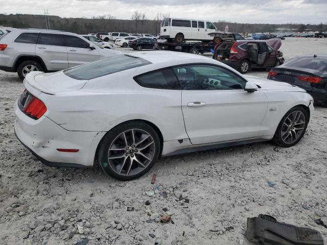 1FA6P8CF5F5423050 - 2015 FORD MUSTANG GT WHITE photo 3