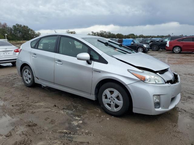 JTDKN3DUXA0043755 - 2010 TOYOTA PRIUS SILVER photo 4