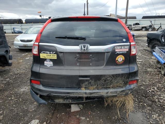 2HKRM4H52FH602753 - 2015 HONDA CR-V EX BLACK photo 6