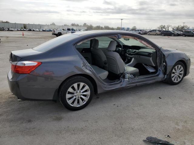 1HGCR3F87DA006204 - 2013 HONDA ACCORD EXL GRAY photo 3