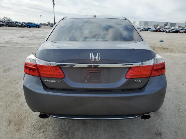 1HGCR3F87DA006204 - 2013 HONDA ACCORD EXL GRAY photo 6