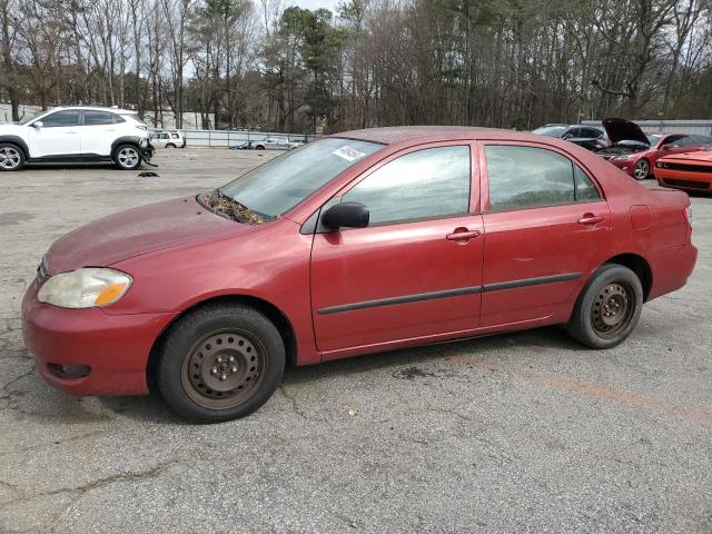 JTDBR32E570118189 - 2007 TOYOTA COROLLA CE RED photo 1