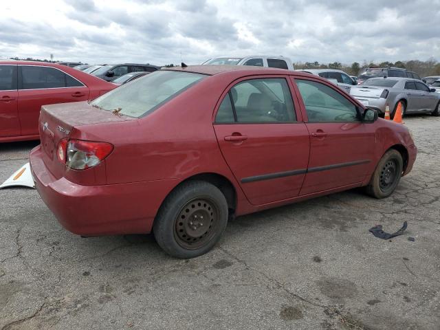 JTDBR32E570118189 - 2007 TOYOTA COROLLA CE RED photo 3