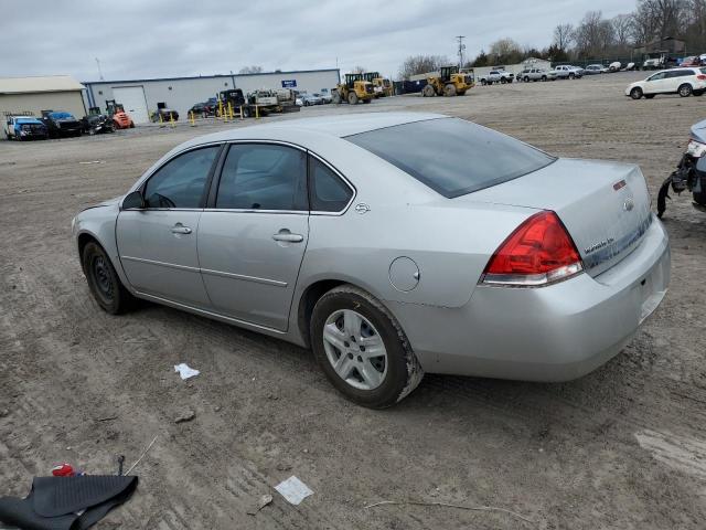 2G1WB55K279106843 - 2007 CHEVROLET IMPALA LS SILVER photo 2