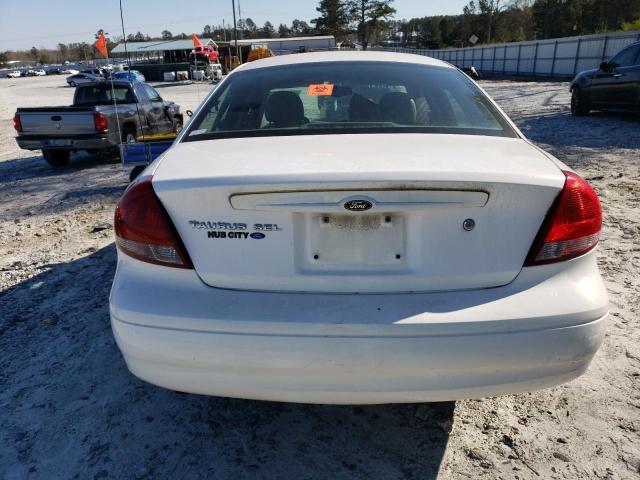 1FAFP56U75A249495 - 2005 FORD TAURUS SEL WHITE photo 6