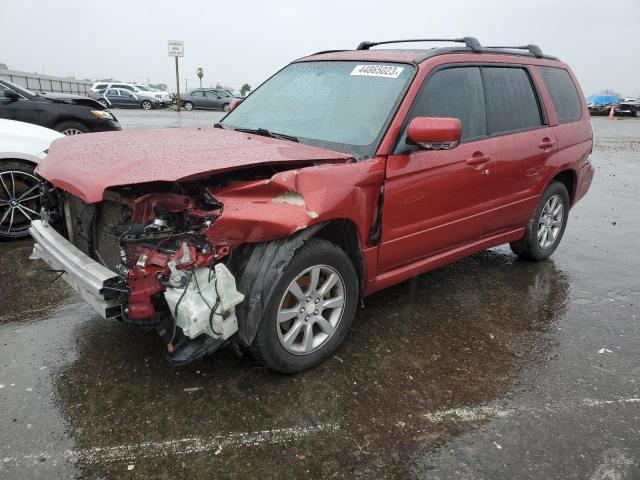 JF1SG65648H718884 - 2008 SUBARU FORESTER 2.5X PREMIUM RED photo 1