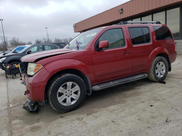 5N1AR18W15C703407 - 2005 NISSAN PATHFINDER LE MAROON photo 1