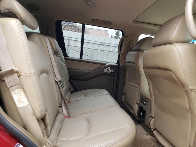 5N1AR18W15C703407 - 2005 NISSAN PATHFINDER LE 栗色 照片 10