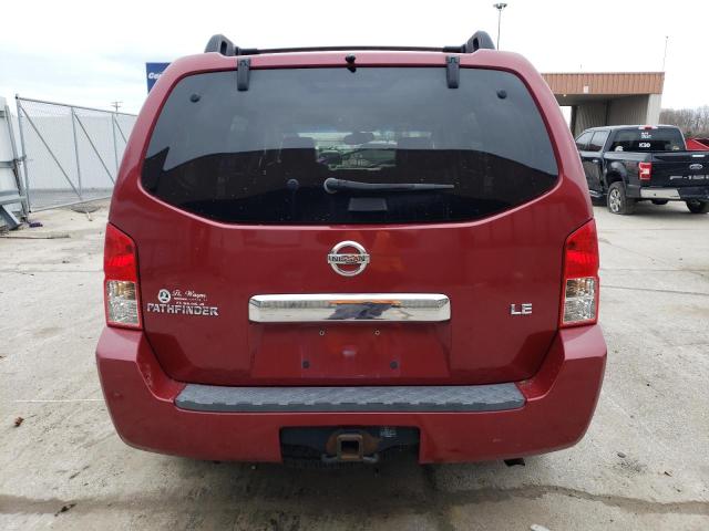 5N1AR18W15C703407 - 2005 NISSAN PATHFINDER LE 栗色 照片 6