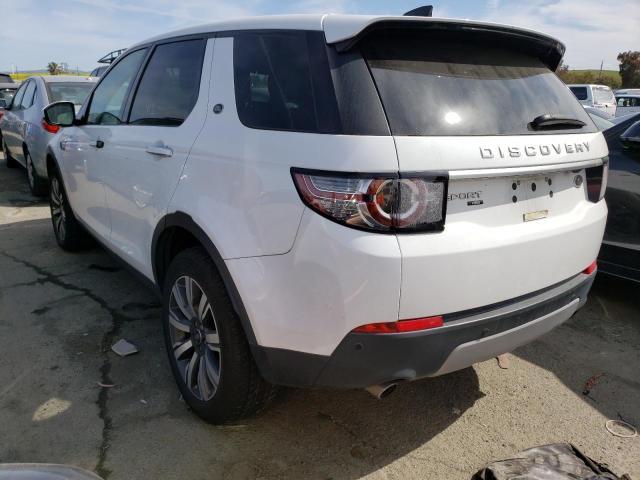 SALCT2FX2KH793142 - 2019 LAND ROVER DISCOVERY HSE LUXURY WHITE photo 2