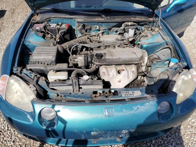 JHMEG1140SS007299 - 1995 HONDA CIVIC DEL SOL S GREEN photo 11