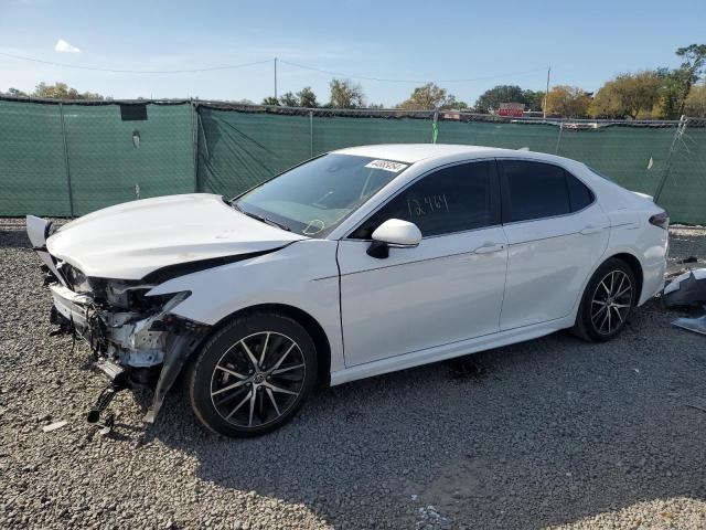 4T1G11AK2PU762133 - 2023 TOYOTA CAMRY SE NIGHT SHADE WHITE photo 1