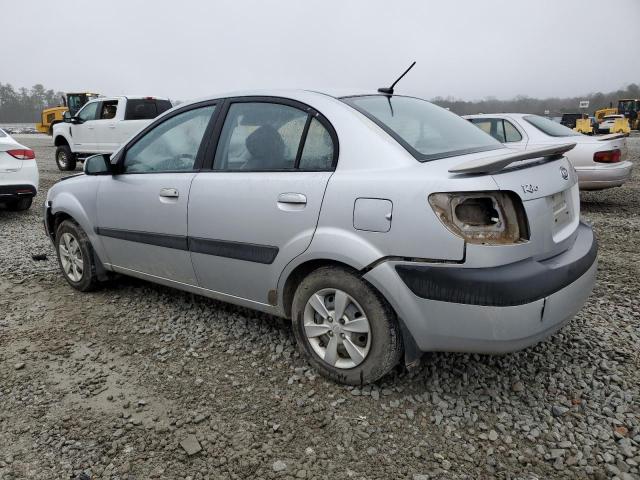 KNADE223696448305 - 2009 KIA RIO BASE SILVER photo 2