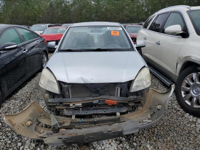 KNADE223696448305 - 2009 KIA RIO BASE SILVER photo 5