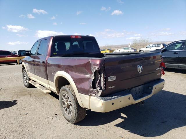 3C6UD5GL7CG253875 - 2012 DODGE RAM 2500 LONGHORN BROWN photo 2