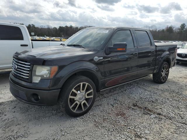 1FTEW1CV7AFC42977 - 2010 FORD F150 HARLE SUPERCREW BLACK photo 1