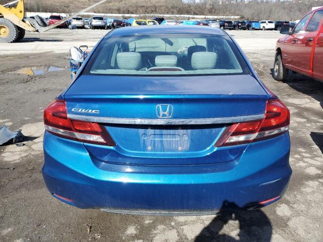 19XFB2F82EE273520 - 2014 HONDA CIVIC EX BLUE photo 6