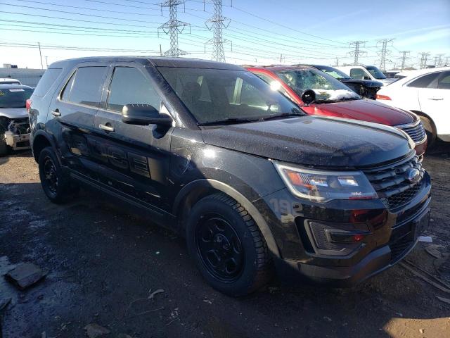 1FM5K8AR5JGC74486 - 2018 FORD EXPLORER POLICE INTERCEPTOR BLACK photo 4
