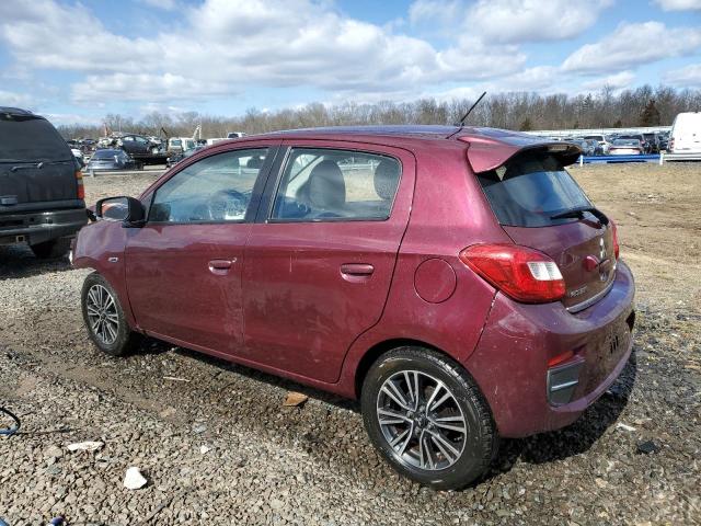 ML32A5HJ9HH018254 - 2017 MITSUBISHI MIRAGE GT BURGUNDY photo 2