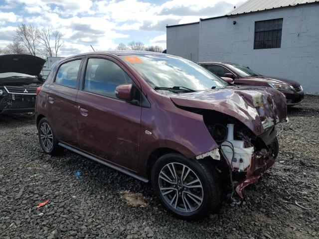 ML32A5HJ9HH018254 - 2017 MITSUBISHI MIRAGE GT BURGUNDY photo 4