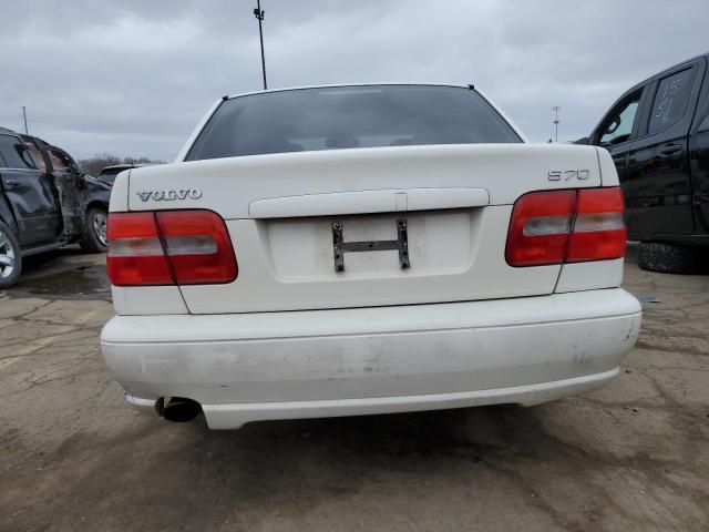 YV1LS5580W2490899 - 1998 VOLVO S70 WHITE photo 6