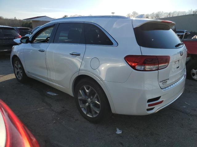 5XYPKDA50GG081483 - 2016 KIA SORENTO SX WHITE photo 2