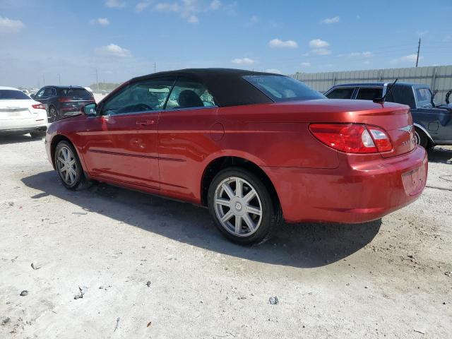 1C3LC55R88N118793 - 2008 CHRYSLER SEBRING TOURING RED photo 2