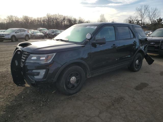 1FM5K8AR6HGD58844 - 2017 FORD EXPLORER POLICE INTERCEPTOR BLACK photo 1