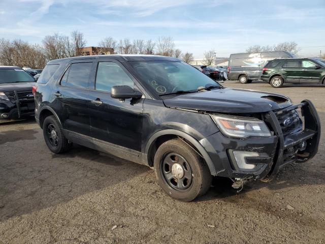 1FM5K8AR6HGD58844 - 2017 FORD EXPLORER POLICE INTERCEPTOR BLACK photo 4