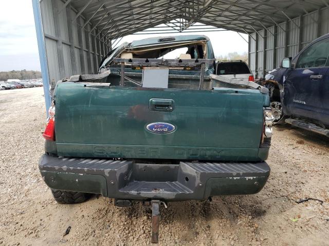 1FTSW21R08EB89943 - 2008 FORD F250 SUPER DUTY GREEN photo 6