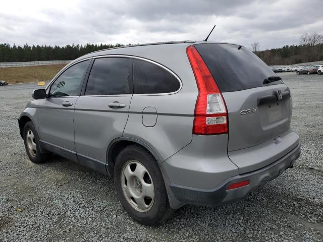 JHLRE38367C006549 - 2007 HONDA CR-V LX GRAY photo 2