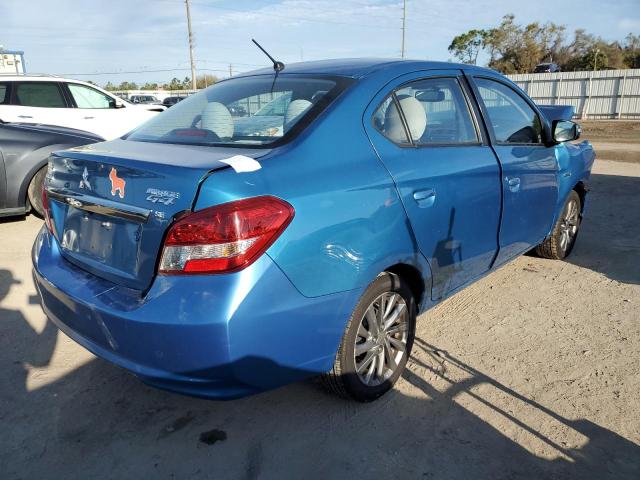 ML32F4FJ8HHF10890 - 2017 MITSUBISHI MIRAGE G4 SE BLUE photo 3