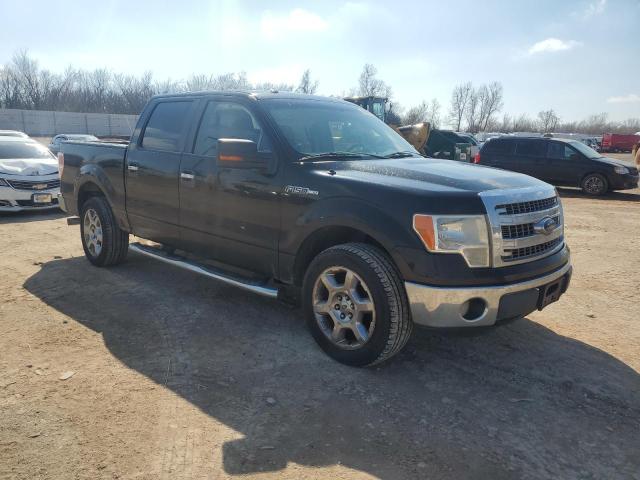 1FTFW1CF6DFA21663 - 2013 FORD F150 SUPERCREW BLACK photo 4