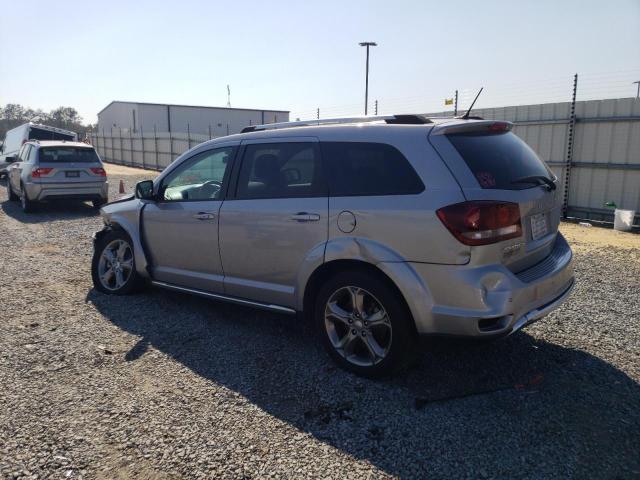 3C4PDCGB0HT607851 - 2017 DODGE JOURNEY CROSSROAD GRAY photo 2