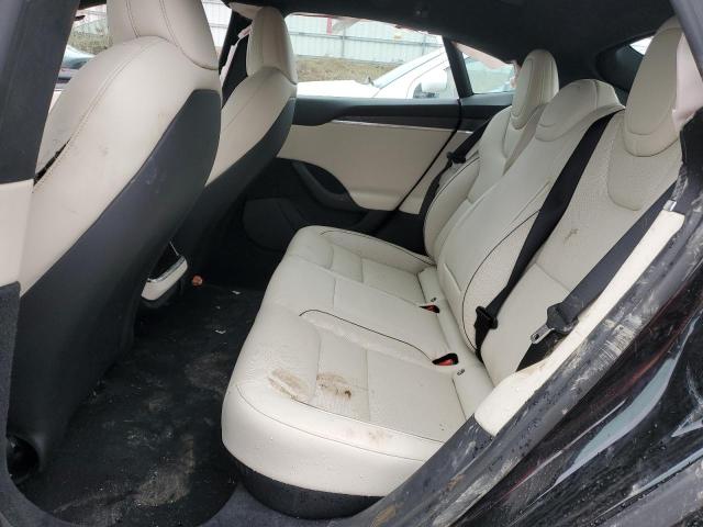 5YJSA1E68NF487045 - 2022 TESLA MODEL S Սև լուսանկար 10